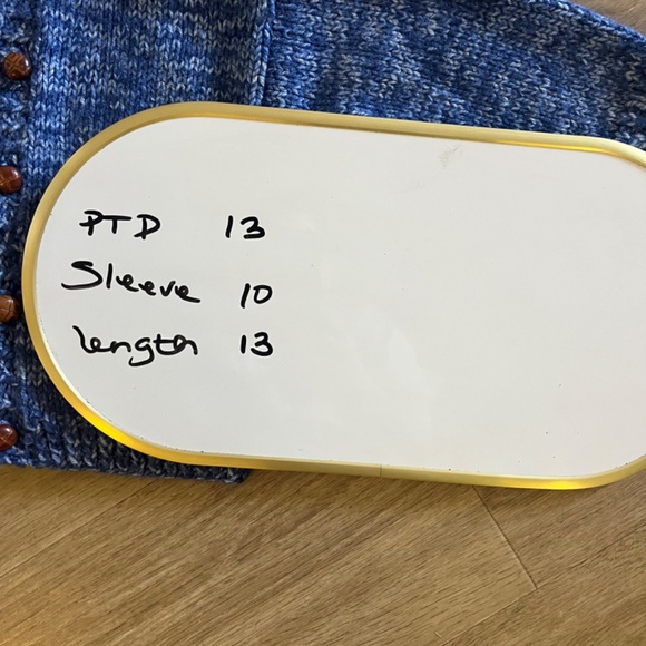 Child knit crochet cardigan winter preppy sweater - Picture 5 of 5